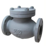 CAST IRON 5K LIFT CHECK GLOBE VALVE