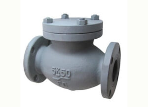 CAST IRON 5K LIFT CHECK GLOBE VALVE