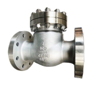 CF8M Swing Check Valve, 4 Inch, Class 300, BS1868, ASME B16.34, RF